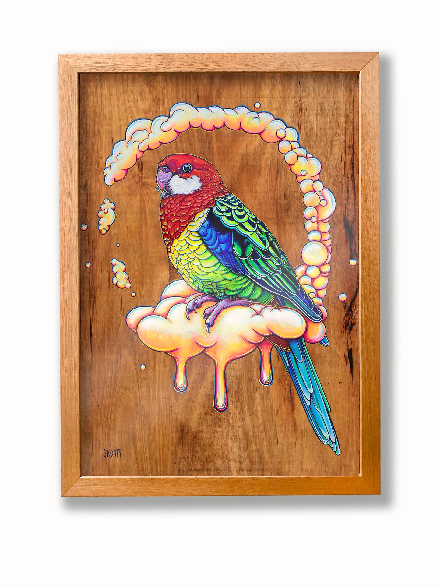 Pretty Bird - Premium Framed Fine Art Print