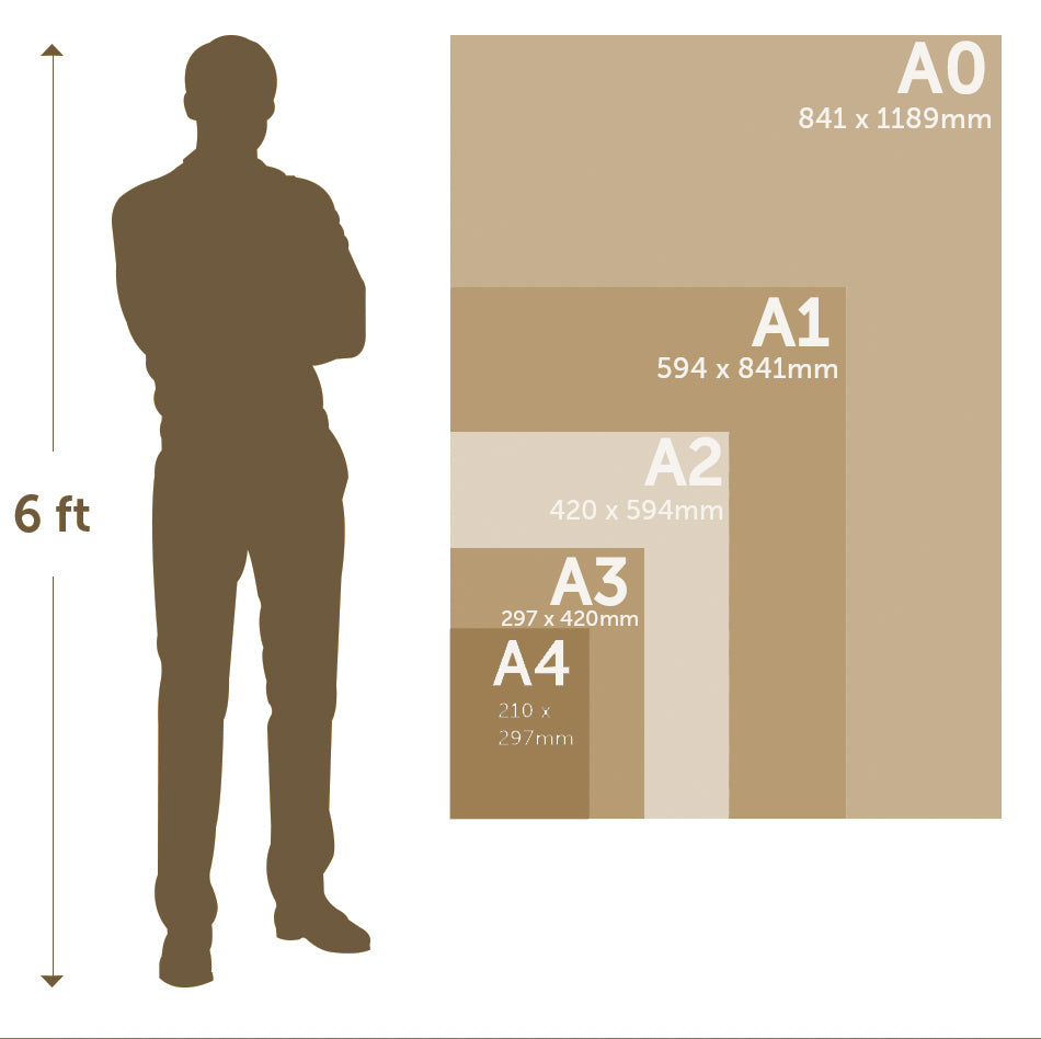 ISO size guide.